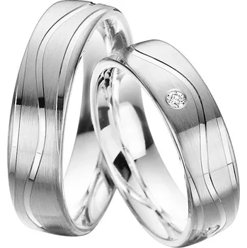 Prsten Snubní prsteny z chirurgické oceli OC1125