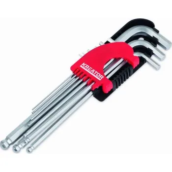 Klíč Sada imbusových klíčů HEX dlouhé 9ks BP KRT408302 KREATOR
