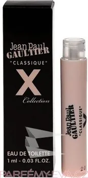 vzorek parfému Jean Paul Gaultier Classique X EDT 1ml W