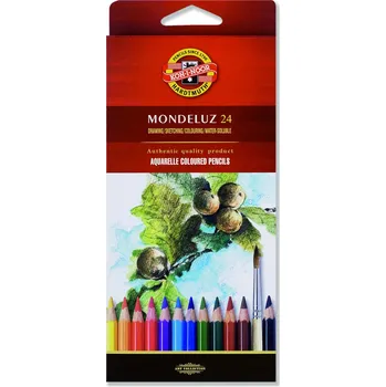 Výtvárné potřeby Umělecké akvarelové pastelové tužky KOH-I-NOOR MONDELUZ 24ks