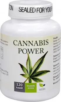 Přírodní produkt Natural Medicaments Cannabis Power 120 cps.