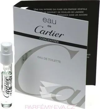 Vzorek parfému Cartier Eau De Cartier Concentree EDT 1,5ml U