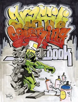 Umění Graffiti Coloring Book