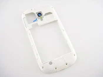 Náhradní kryt pro mobilní telefon SAMSUNG i8190 Galaxy S3 Mini střední kryt white / bílý