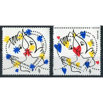 Poštovní známka Post France (2015) MiNr. 6058 - 6059 ** - Francie - Valentýn