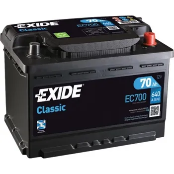 Exide Classic EC700 70Ah 12V 640A