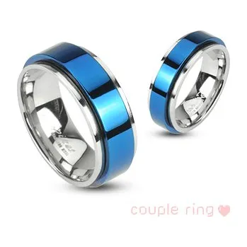 Prsten Snubní prsteny z chirurgické oceli-R-H1657