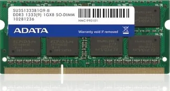 ADATA 8GB DDR3 1333MHz CL9 (AD3U1333W8G9-R)