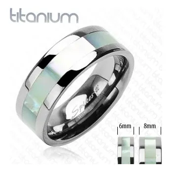 Prsten Snubní Titanové prsteny R-TI-0580 (Snubní prsteny R-TI-0580)
