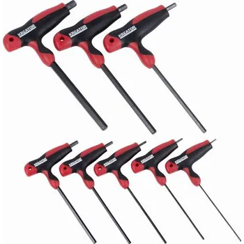 Klíč Sada imbusových klíčů HEX T-typ 8ks KRT410007 KREATOR