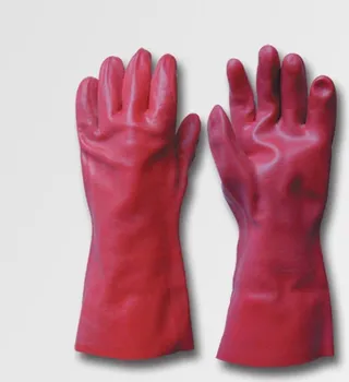 Pracovní rukavice Rukavice máčené v PVC Standard , velikost 9,5"