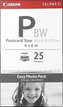 Fotopapír Canon E-P25BW (klasická černobílá fotografie pro ES-1) 25 ks