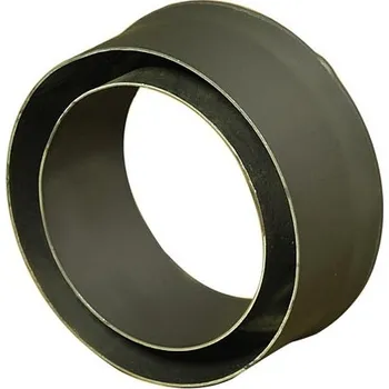 Kouřovod redukce do komína 130/150mm (d.80mm) t.1,5mm ČER