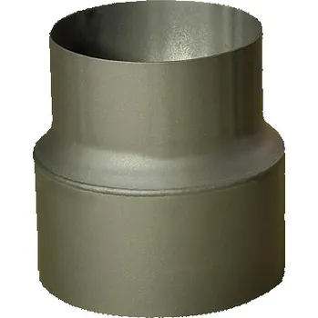 Kouřovod redukce trubková 125/120mm (d.160mm) t.1,5mm ČER