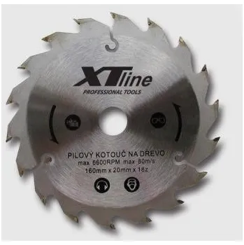 Pilový kotouč XTline Kotouč pilový profi 180x30/24 zubů