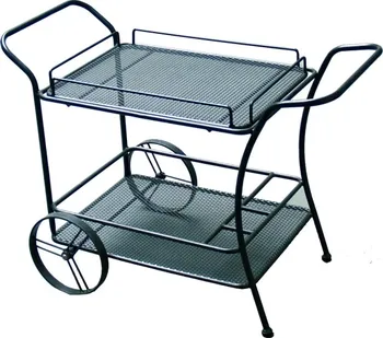 Servírovací stolek Kovový servírovací vozík