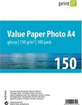 Print IT Value Paper Photo A4 Glossy
