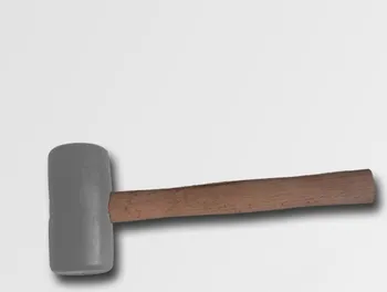 Palice Palička dřevěná šedá 75mm PROFI ČESKÁ
