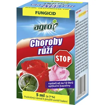 Fungicid Agro Stop choroby růží 5 ml
