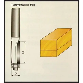 Příslušenství k frézce Stavtool tvarové frézy do dřeva 12x25 mm