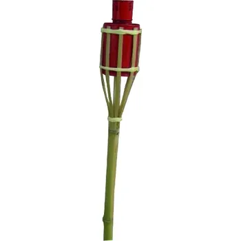 Louč M.A.T. Group Louč bambusová 60 cm červená