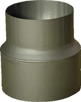 Kouřovod redukce trubková 200/150mm (d.160mm) t.1,5mm ČER