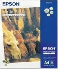 Fotopapír EPSON A4,Mate Paper-Heavyweight (50lsitů)