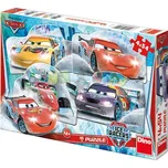 Dino Cars na ledě 4 x 54 dílků