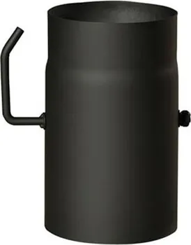 Kouřovod roura kouřová s klap.130mm/250 t.1,5mm ČER