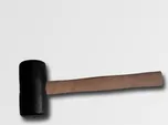 Palička dřevěná černá 75mm PROFI ČESKÁ