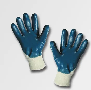 Pracovní rukavice Rukavice celomáčené v nitrilu ROLLER , velikost 10"