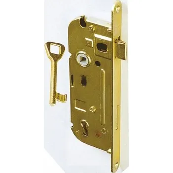 zadlabací zámek Tesla Stropkov zámek zadl. 90/60 P-L Bí Zn