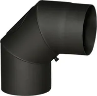 Eurometal Group Koleno kouřové 120 mm/1,5 mm černé
