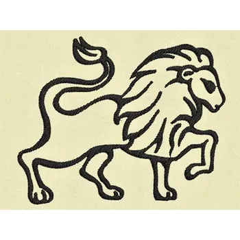 Pelisport Výšivka zvěrokruh Lev L - 18 x 14,5 cm