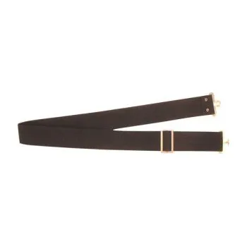 Opasek Pásek polyesterový a nylonový, černý nylonový nastavitelný opasek