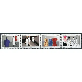 Poštovní známka Post France (2013) MiNr. 5739 - 5742 ** - Francie - Přátelství se Singapurem: Móda