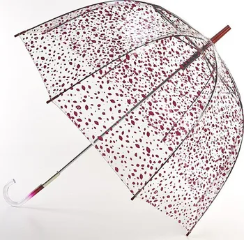 Deštník Fulton Dámský průhledný holový deštník Lulu Guinness Birdcage L719