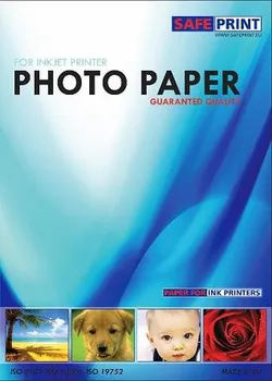 Fotopapír Fotopapír SAFEPRINT pro laser tiskárny MATNÝ, 200 g, A4, 10 sheets