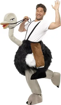 Karnevalový kostým Smiffys Kostým Jezdec na pštrosu uni