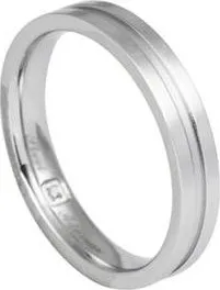 TRIBAL Ocelový prsten s briliantem GRSD28-BRIL