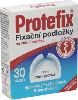 Péče o zubní náhradu Protefix Fixační podložky - horní zubní protéza 30ks