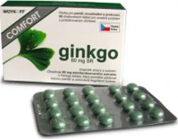 Přípravek na podporu paměti a spánku Woykoff Ginkgo Comfort 60 mg SR 60 tbl.