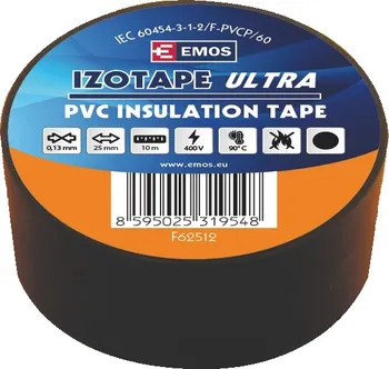 Izolační páska Izolační páska PVC 25/10 černá
