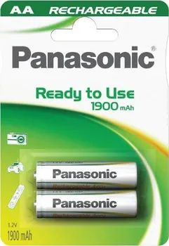 Článková baterie Panasonic Ready To Use AA 1900 mAh 2ks