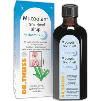 Přírodní produkt Mucoplant jitrocelový Na dobrou noc