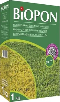 Hnojivo Biopon proti žloutnutí trávníku 1 kg