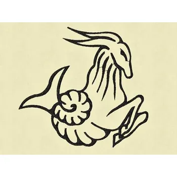 Pelisport Výšivka zvěrokruh Kozoroh S - 8 x 10 cm