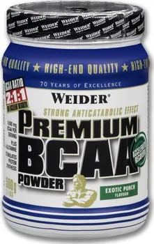 Aminokyselina Premium BCAA, Weider, 500 g - Třešeň-Kokos