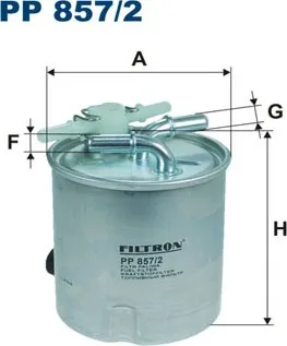 Palivový filtr Palivový filtr FILTRON (FI PP857/2)