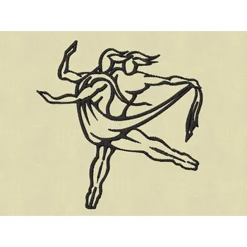 Nášivka Pelisport Výšivka zvěrokruh Blíženci S - 10 x 10 cm